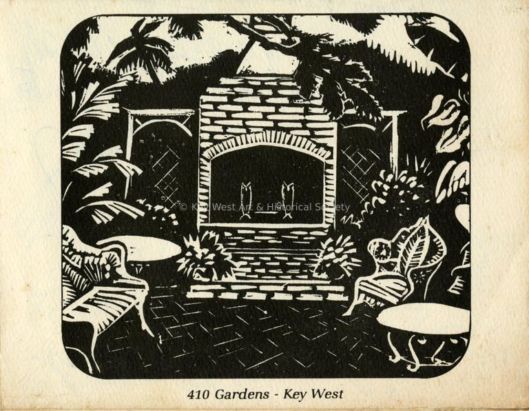          410 Gardens - Key West; © Key West Art & Historical Society
   