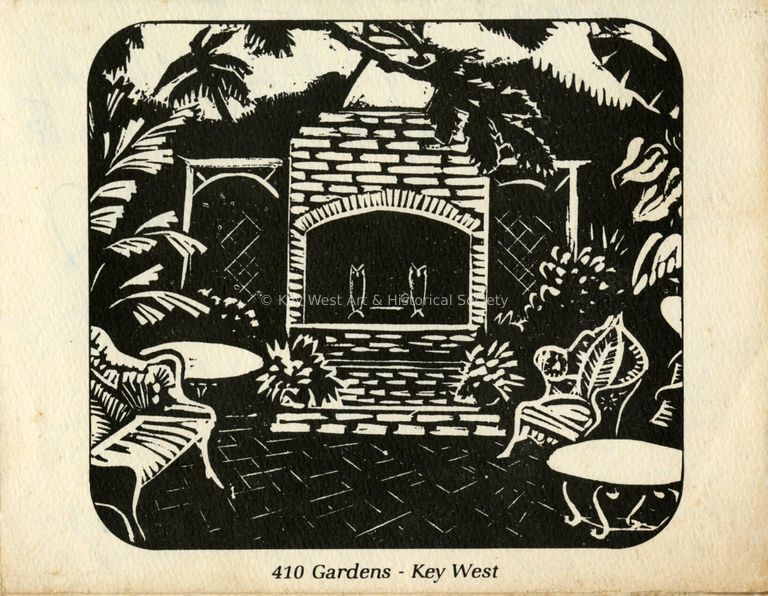 410 Gardens - Key West; © Key West Art & Historical Society