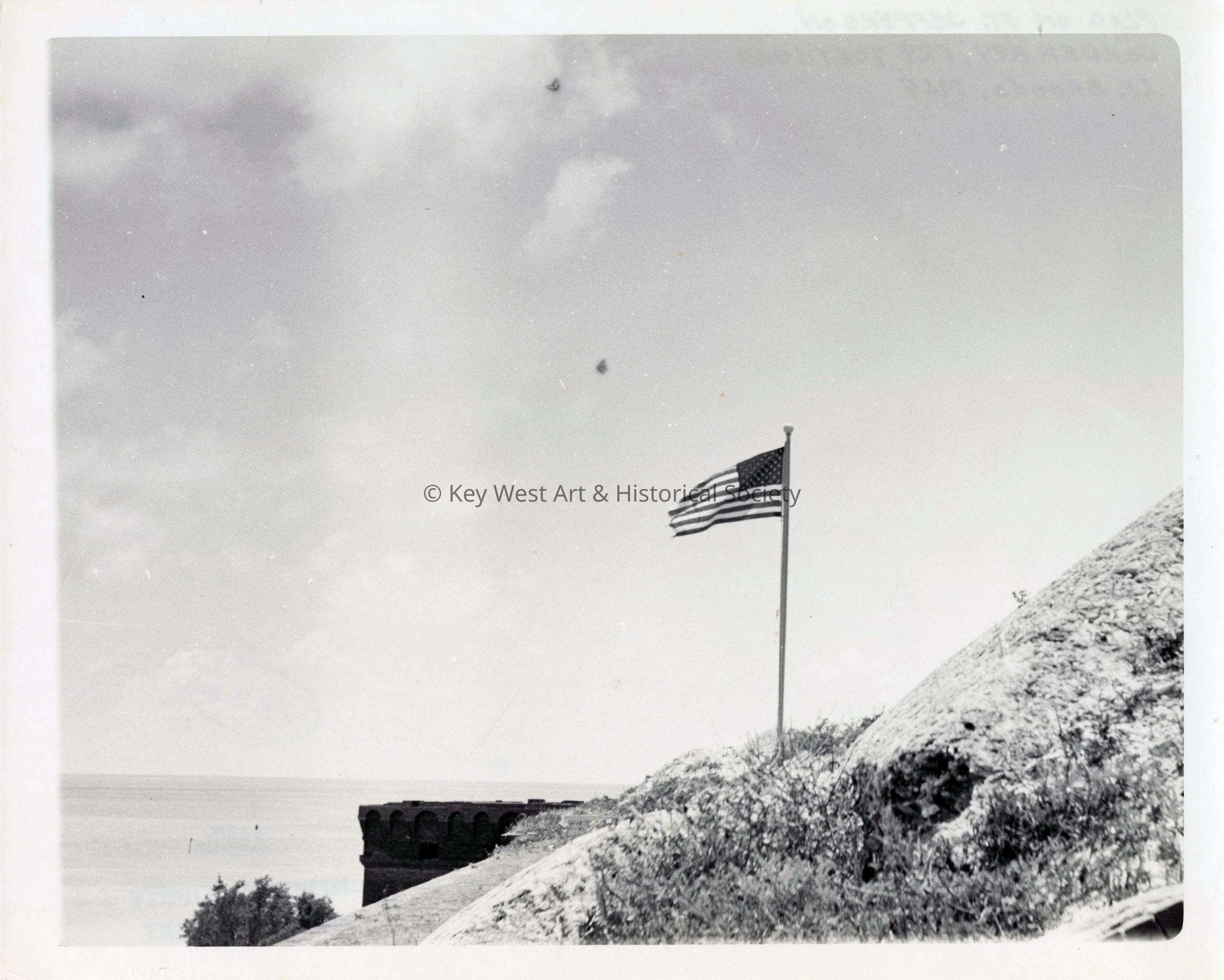American Flag on Fort Jefferson; © Key West Art & Historical Society