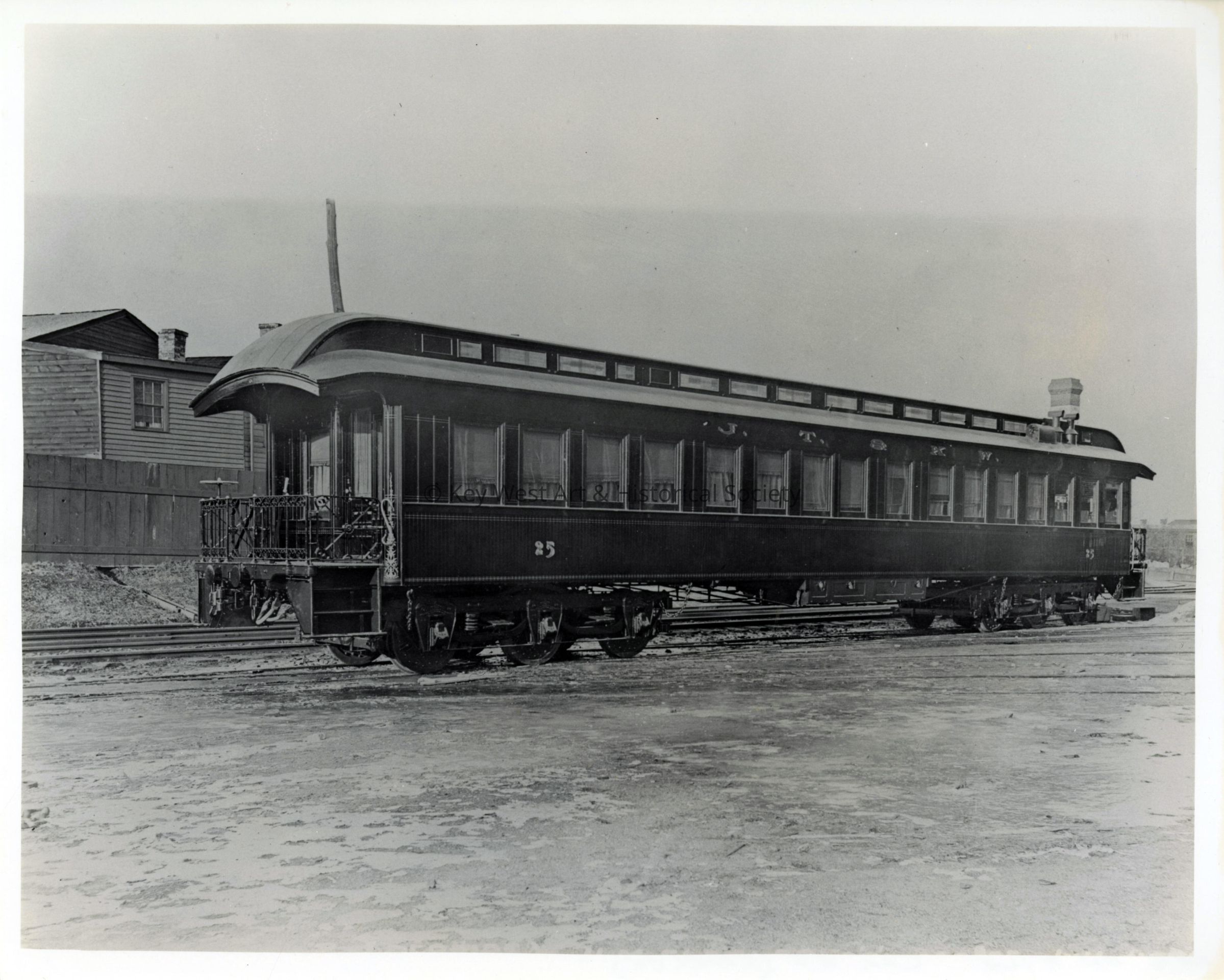 Henry Flagler Railroad Car No. 91; © Key West Art & Historical Society