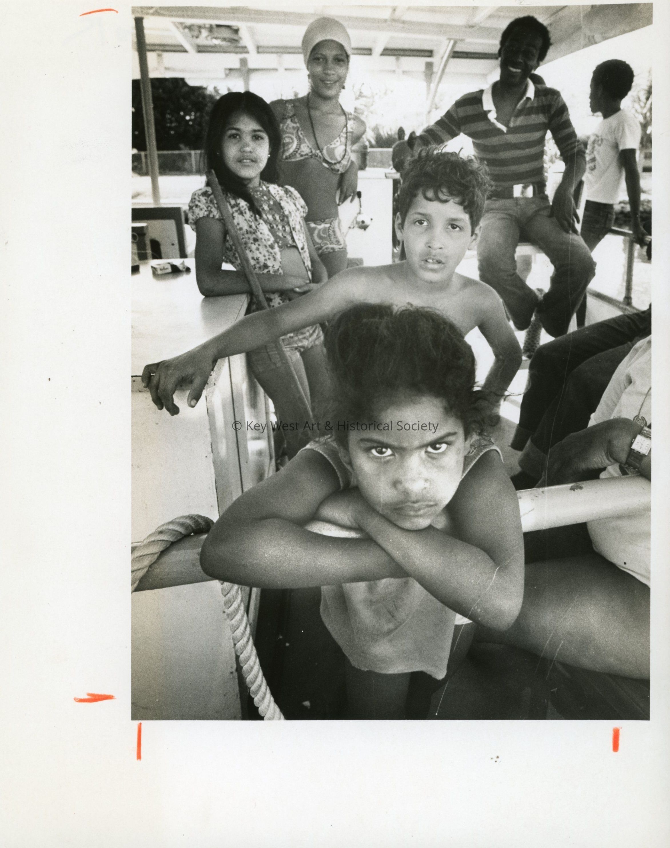 Mariel Boatlift Refugees; © Key West Art & Historical Society