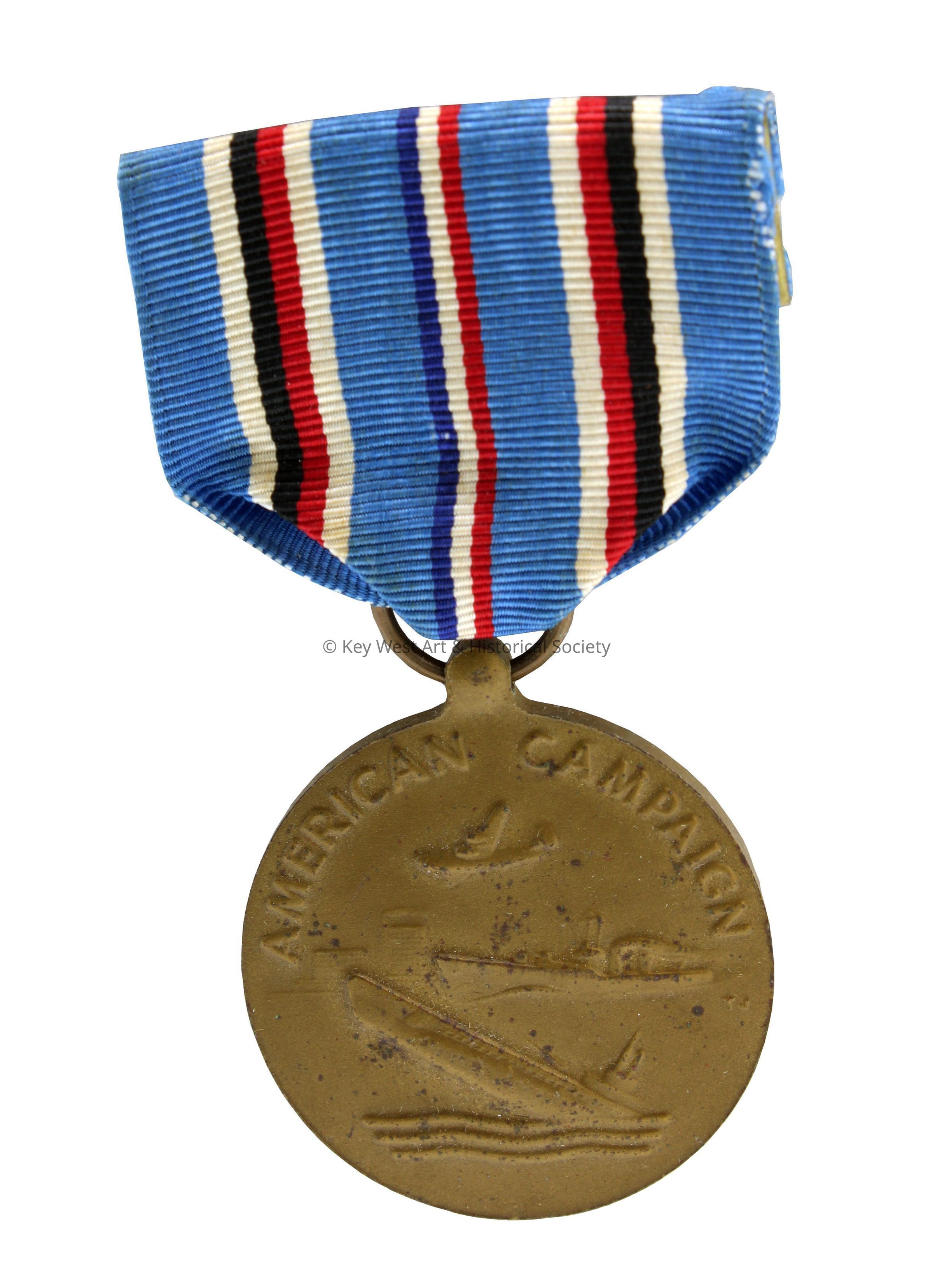 American Campaign Medal; © Key West Art & Historical Society