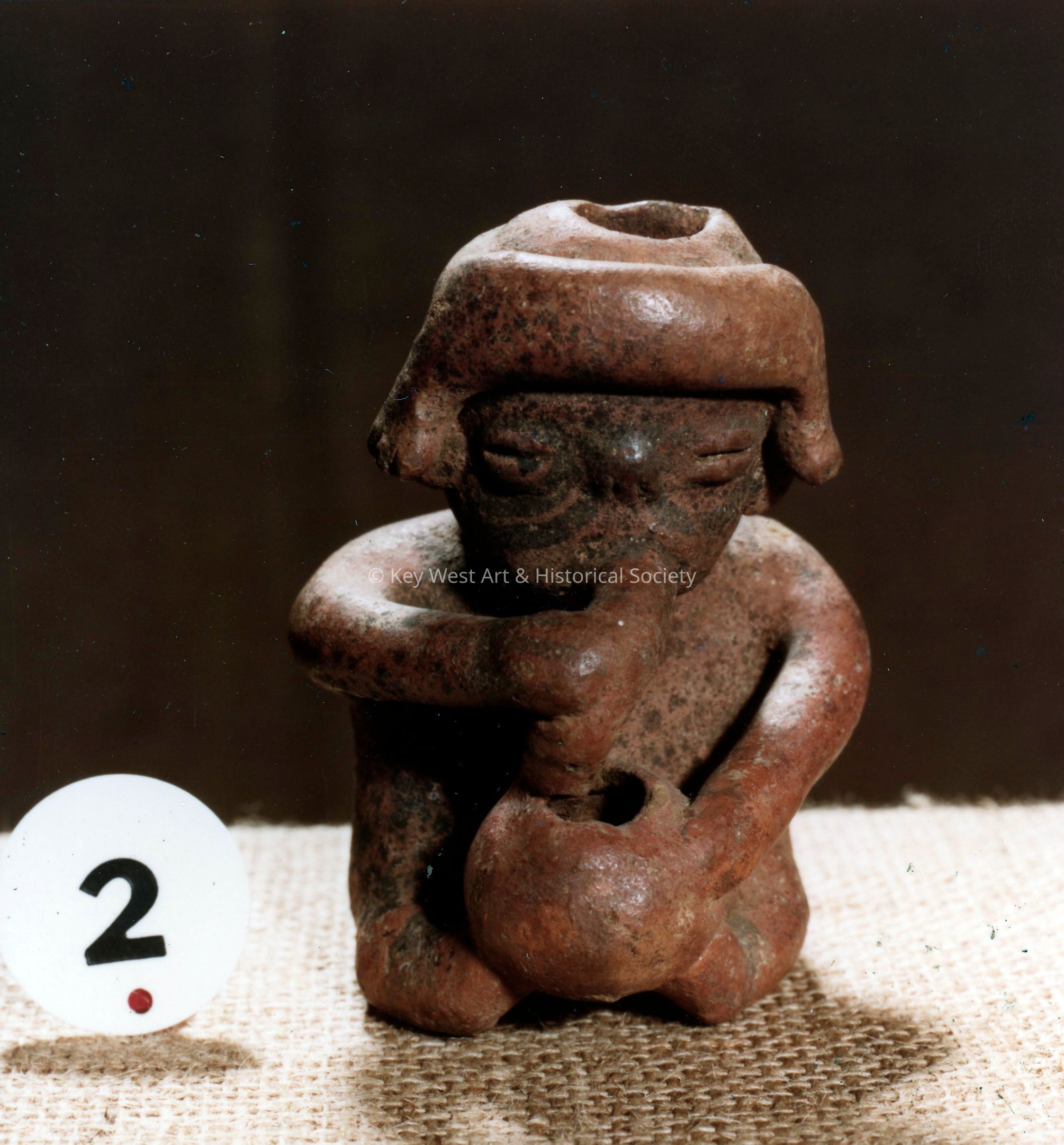 Hollow Seated Figure; © Key West Art & Historical Society