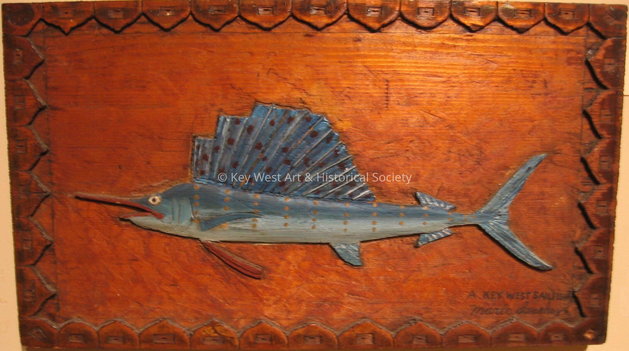 A Key West Sailfish; © Key West Art & Historical Society
