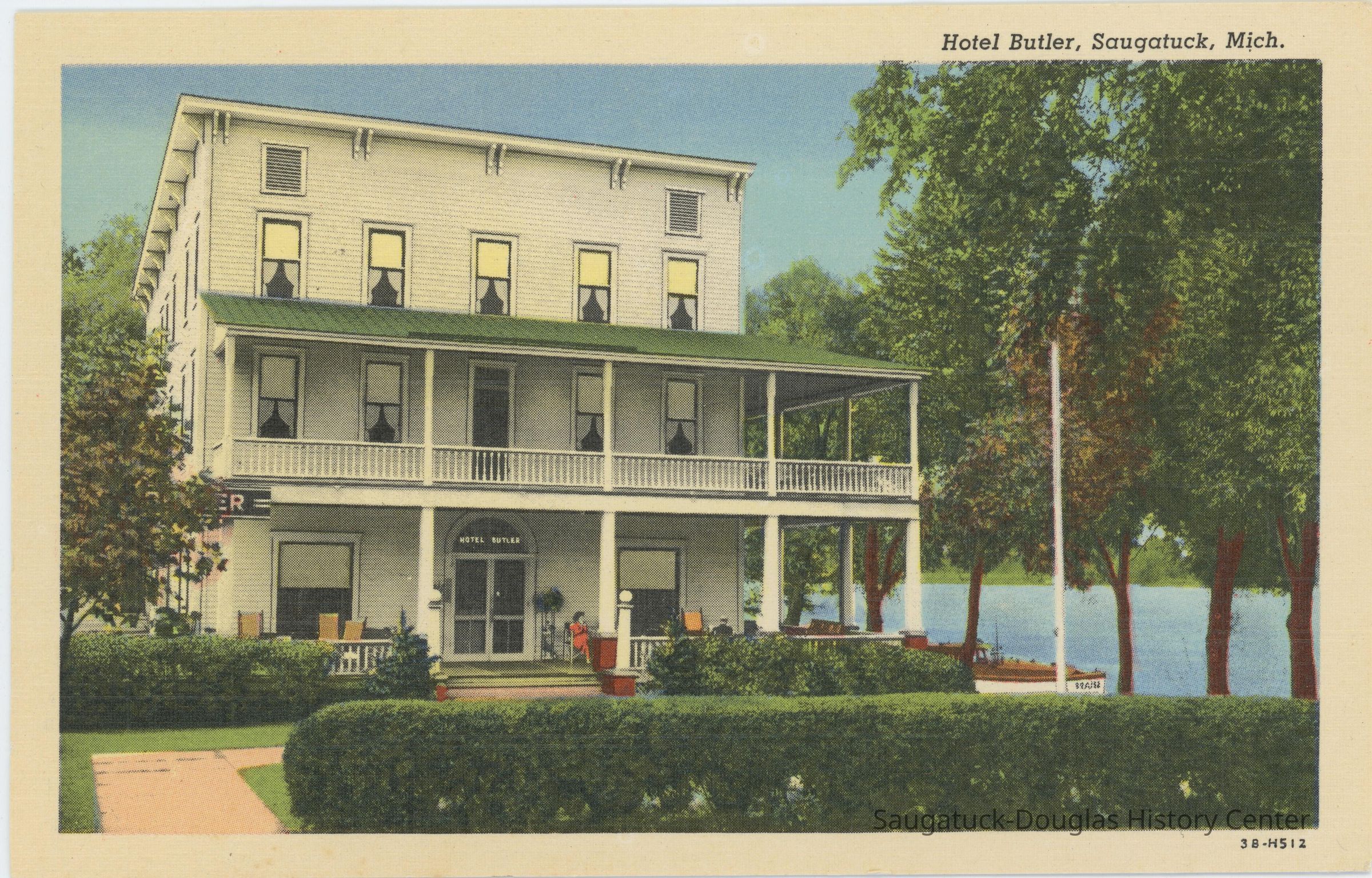 Hotel Butler Postcard