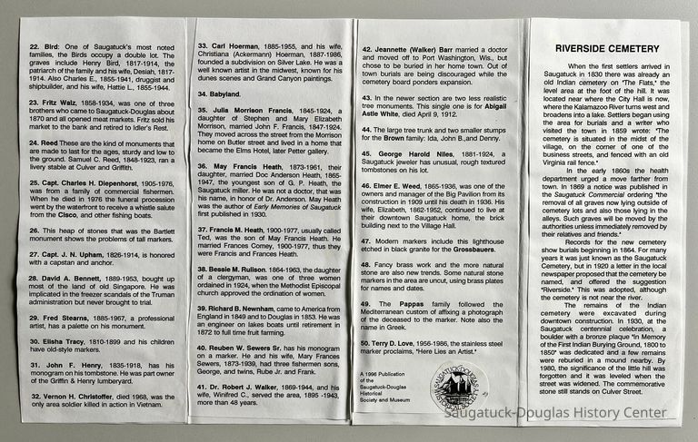          Riverside Cemetery guide, news picture number 1
   