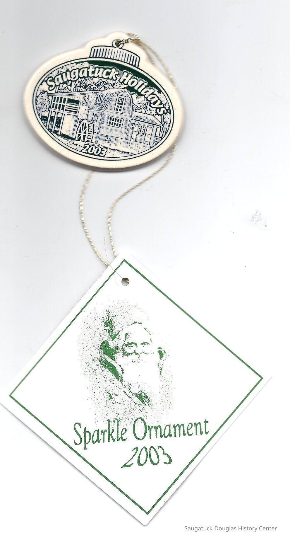          2003 Ornament; Origsize: 6.5 x 4.5