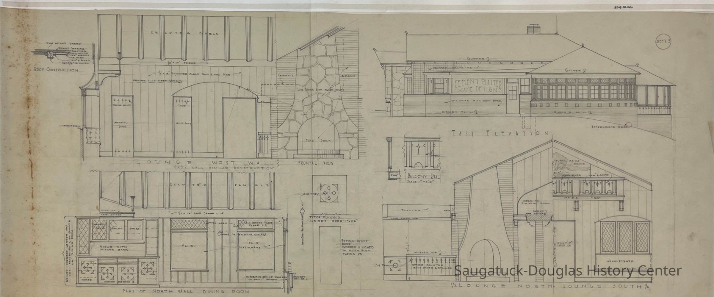          Lounge elevations and details (Dunn) picture number 1
   