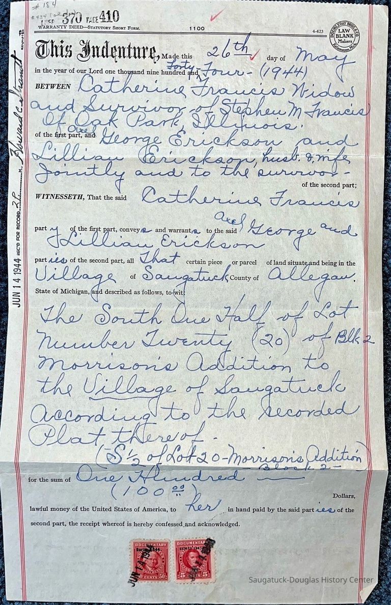 331 Grand Deeds, Title Abstract and Photos