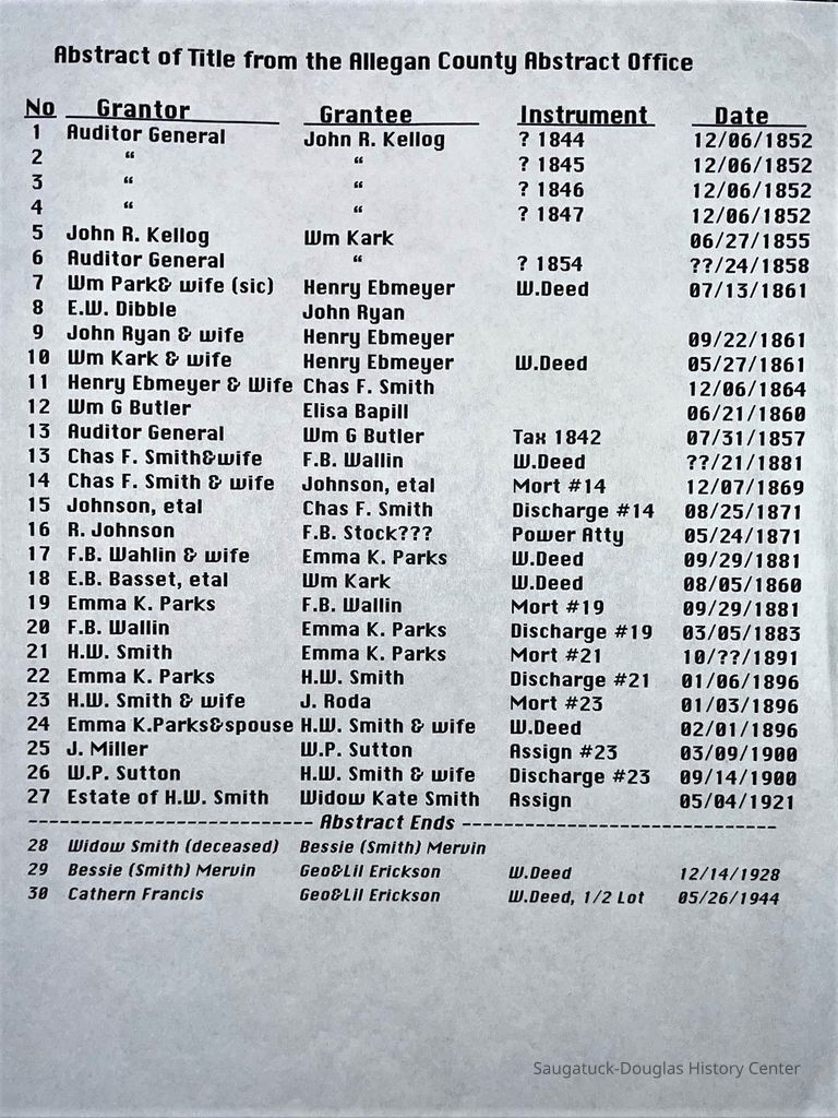 331 Grand Deeds, Title Abstract and Photos - Image 5