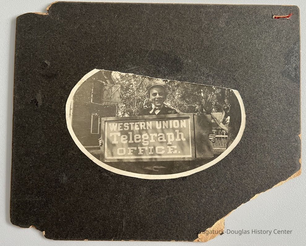         Cecil Linter Western Union Telegraph Office Boy picture number 1
   