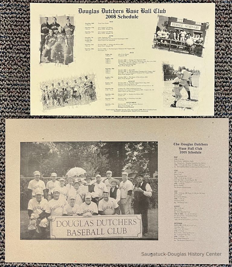          Douglas Dutchers Base Ball Club schedules picture number 1
   