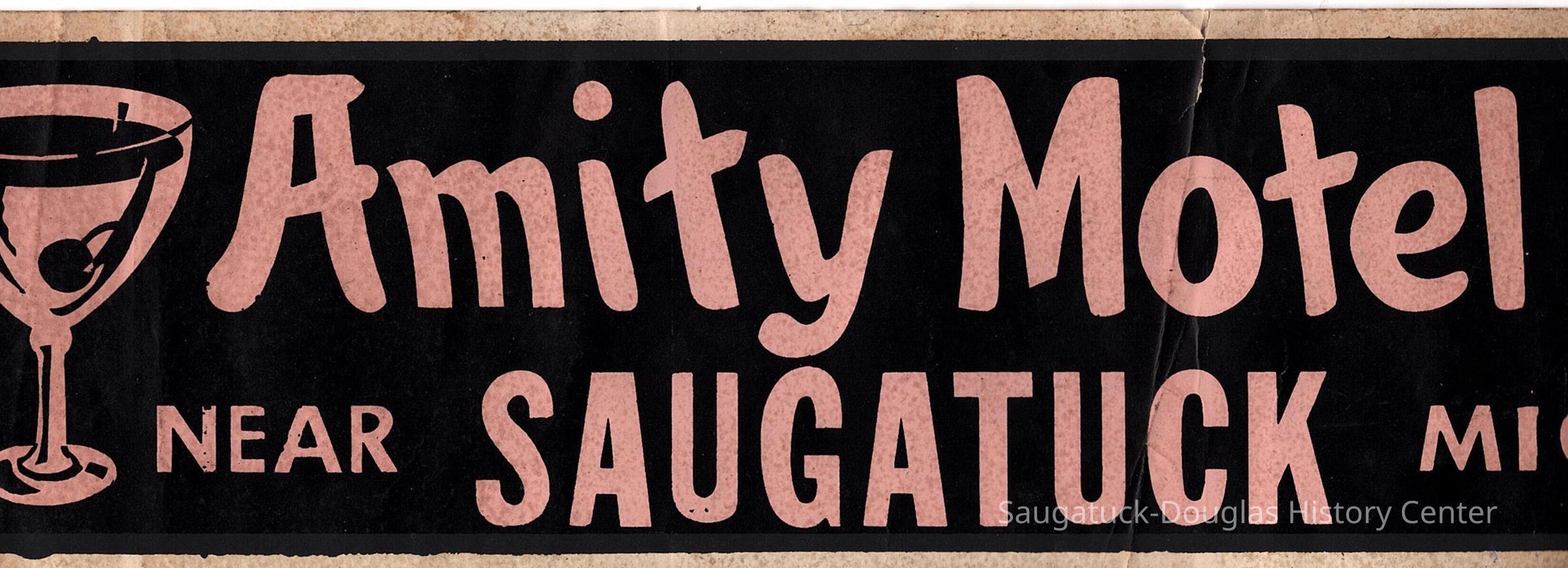          Amity bumper sticker
   