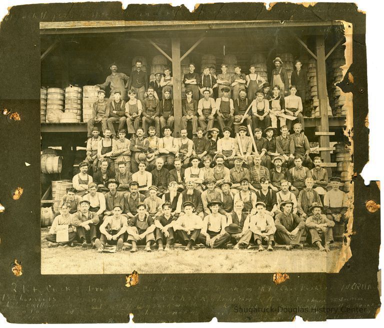          Digital file at 2021.72.02; Basket factory workers with names
   