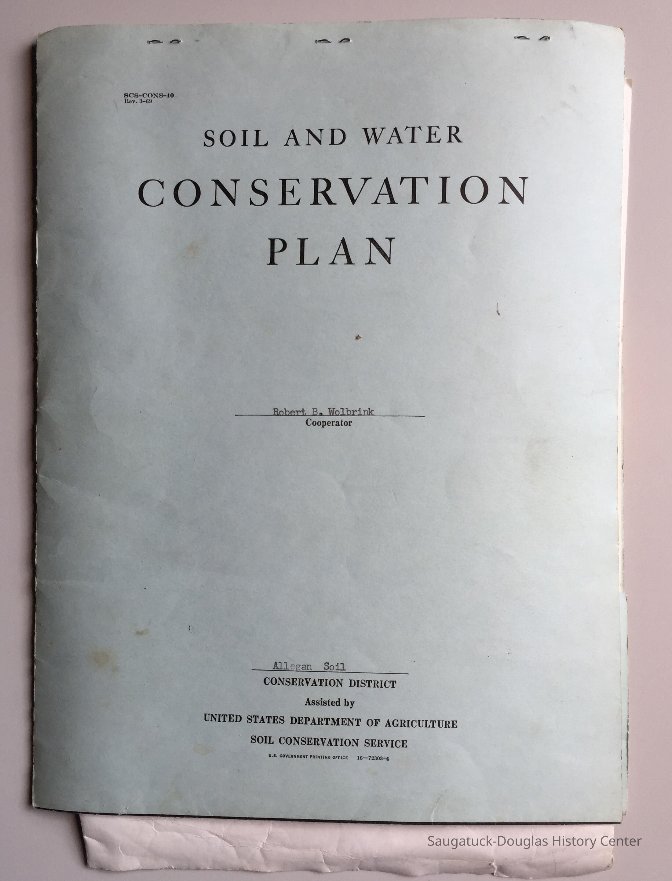 Conservation Plan for Saugatuck Township section 22-23 picture number 1