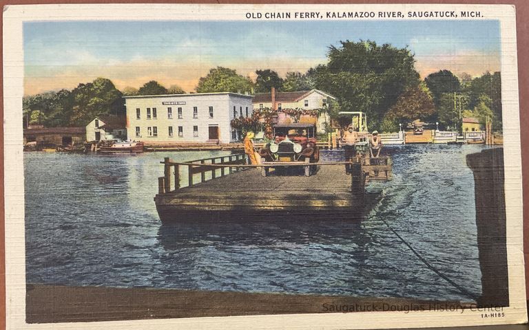          Old Chain Ferry, Kalamazoo River, Saugatuck picture number 1
   