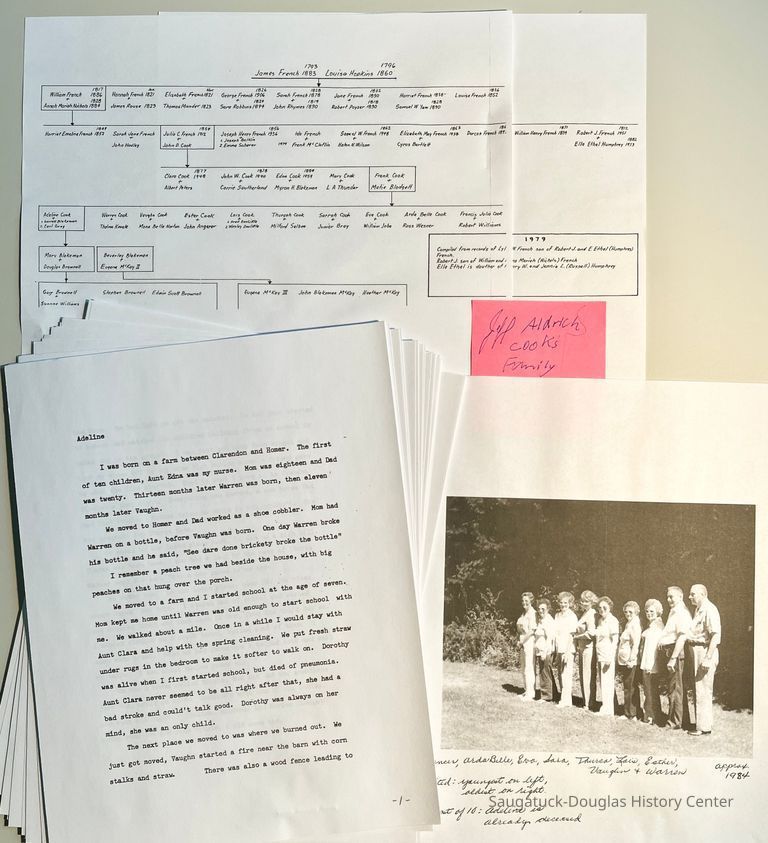          Cook-Aldrich family history picture number 1
   