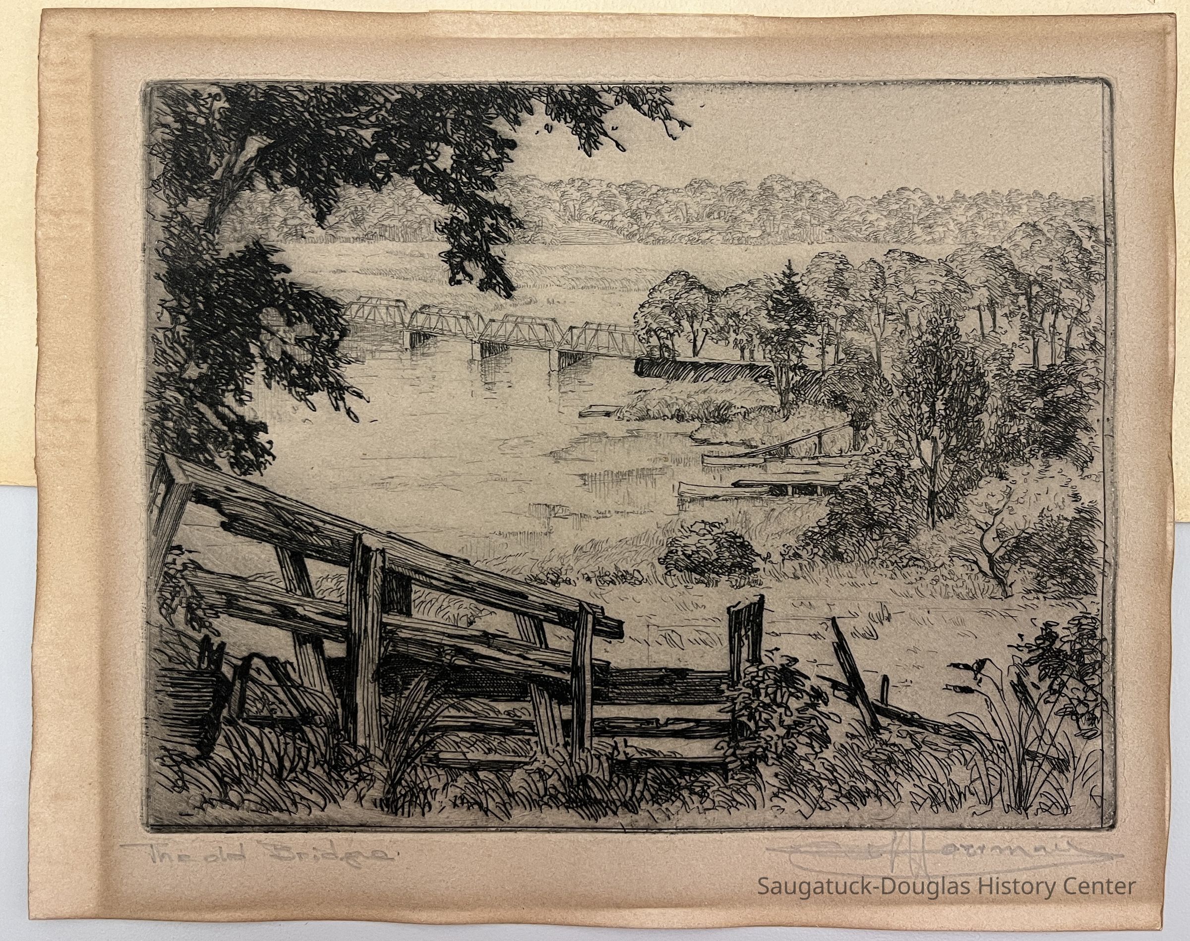 The Old Bridge by Carl Hoerman picture number 1