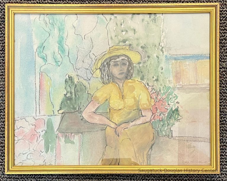          Woman in Yellow by Mary Huevelhorst picture number 1
   