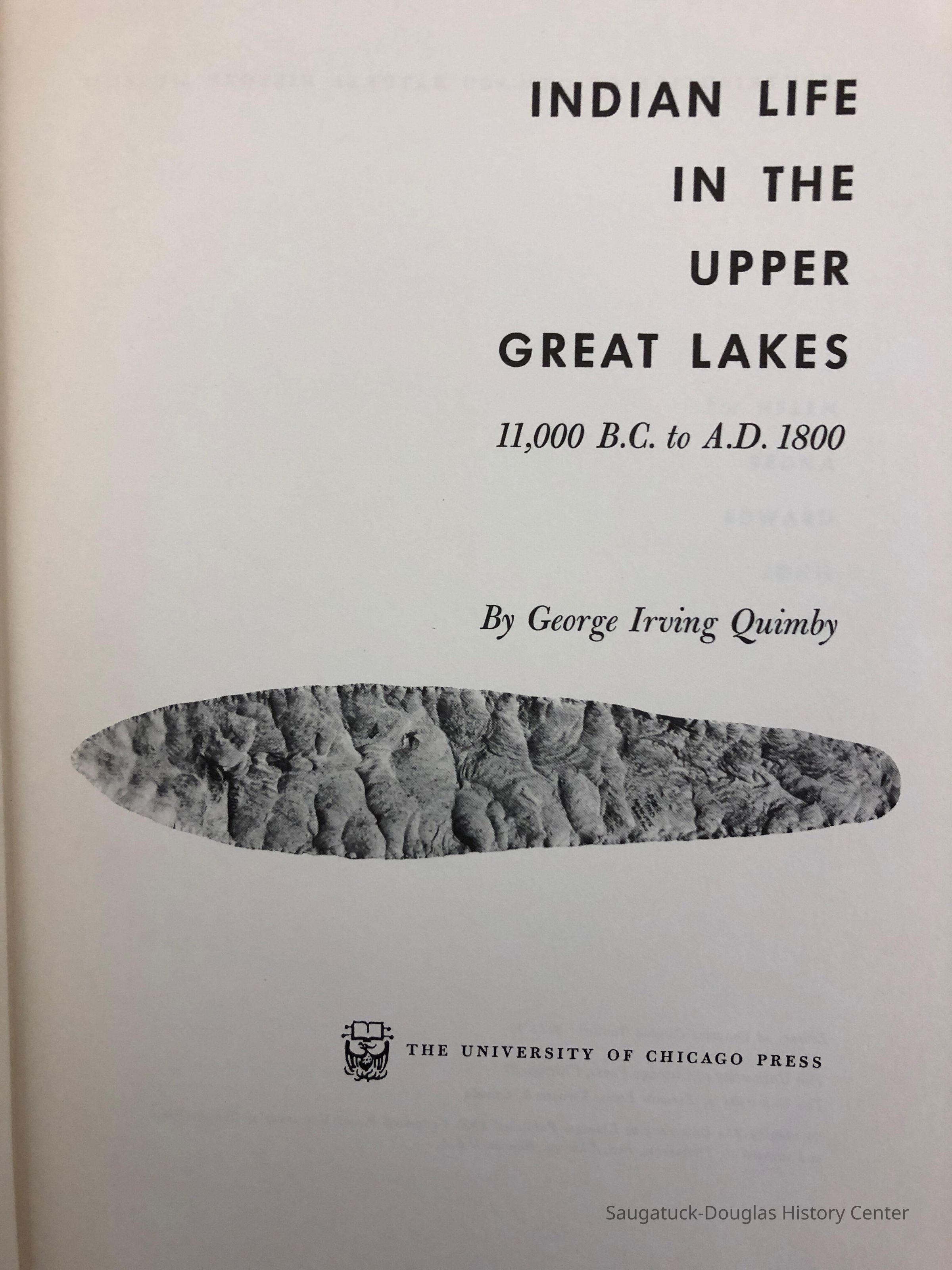          Indian life in the upper great Lakes picture number 1
   