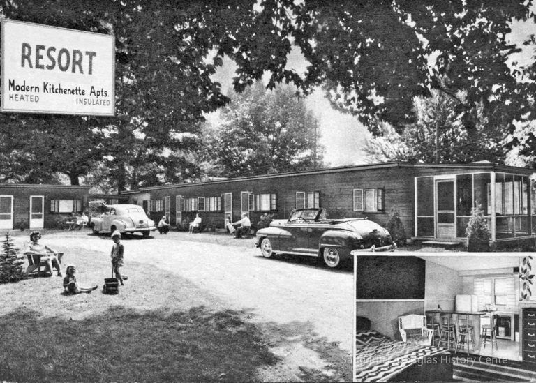 Per this photo of the Arrowhead, definitely the Arrowhead. Guess the date in 1950s.