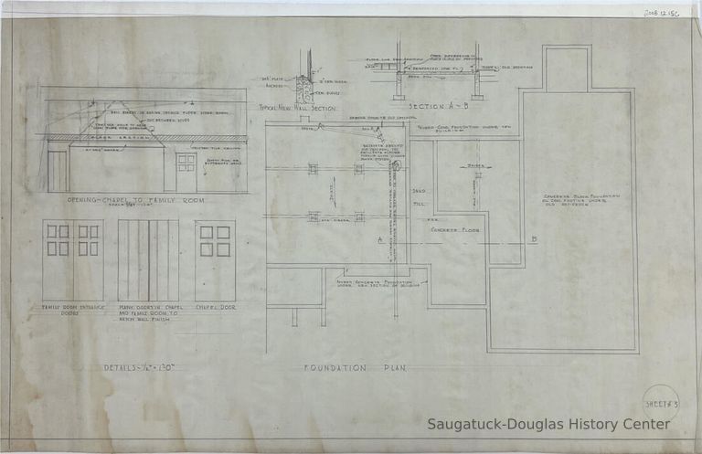          Dykstra Funeral Home Foundation Plan picture number 1
   