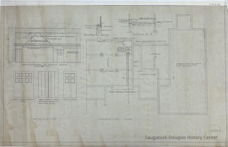          Dykstra Funeral Home Foundation Plan picture number 1
   