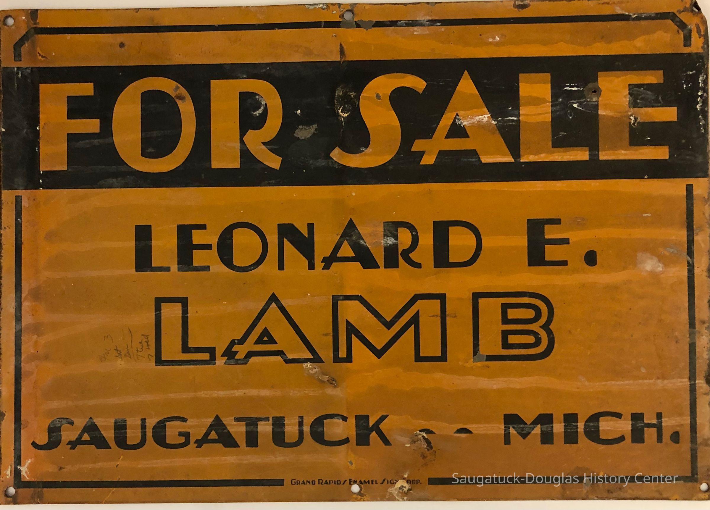 Signs, Leonard W. Lamb picture number 1