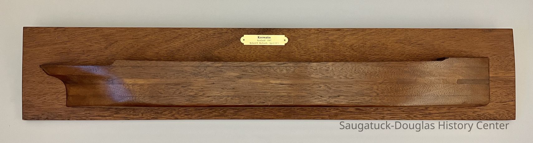 Half hull model, Keewatin picture number 1