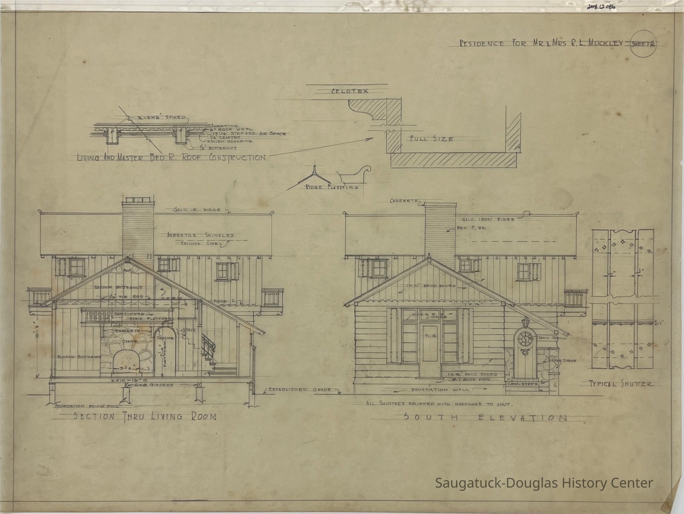          Residence For Mr. & Mrs. R.L. Muckley (Muckley) picture number 1
   