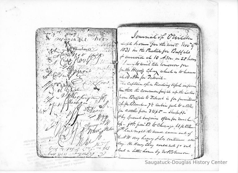          scan of original diary of Oshea Wilder; part 1 of 22
   