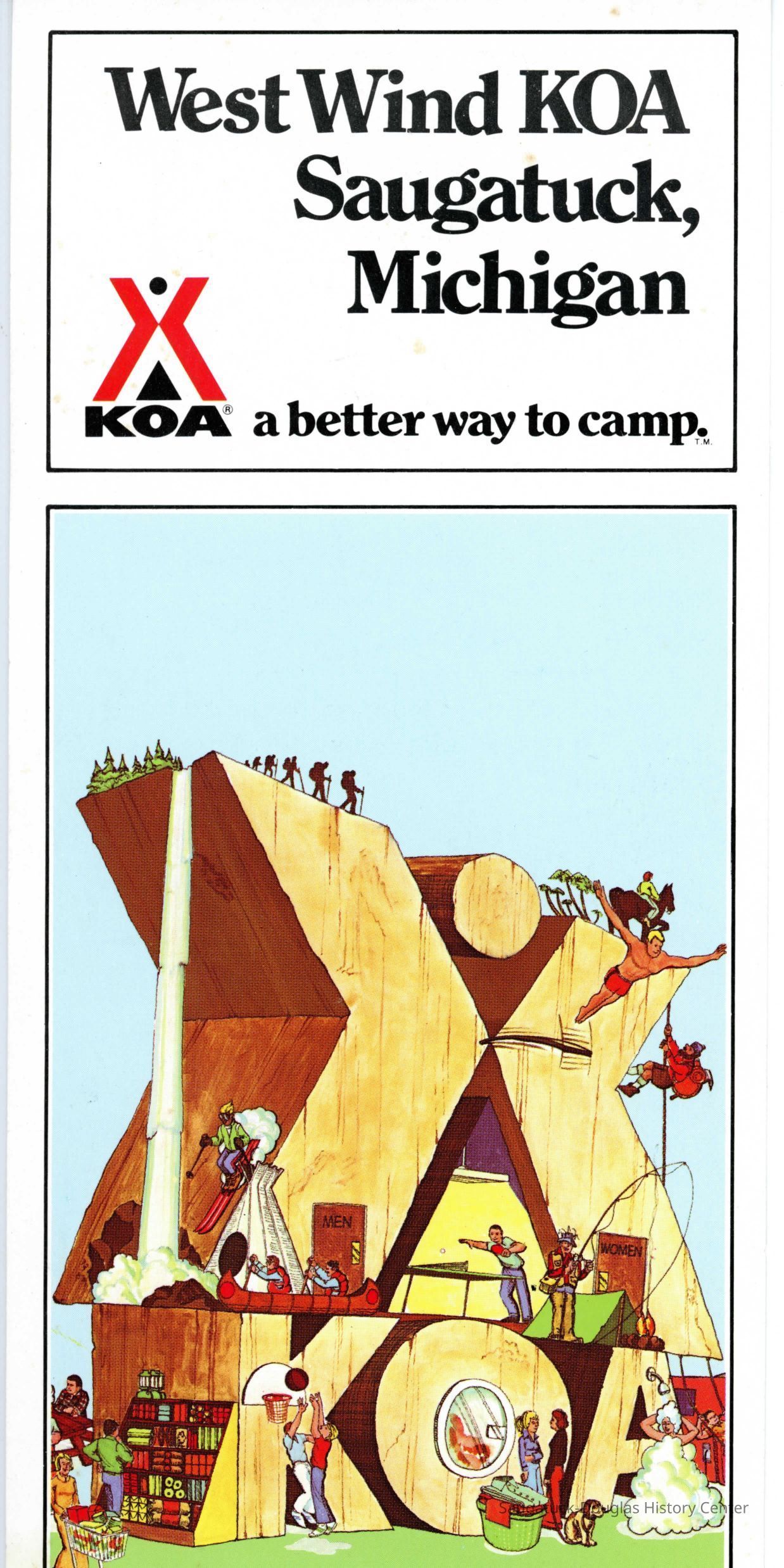 West Wind KOA Campground Brochure