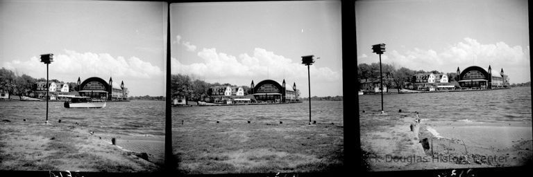          Big Pavilion from river picture number 1
   