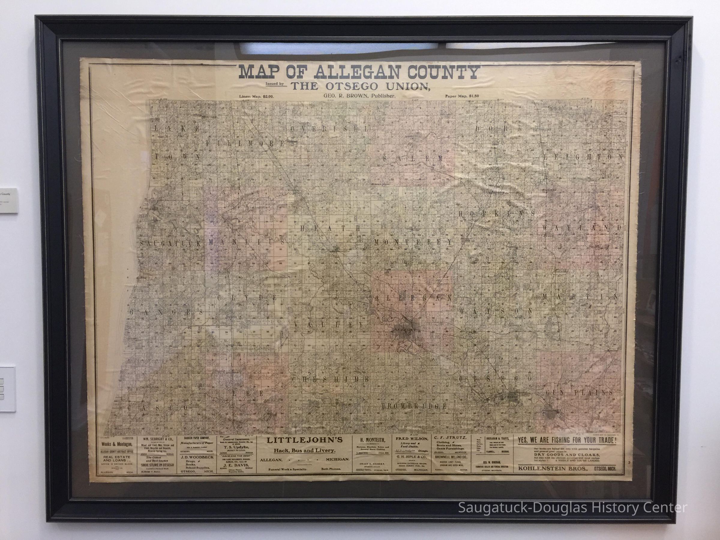 Map of Allegan County picture number 1