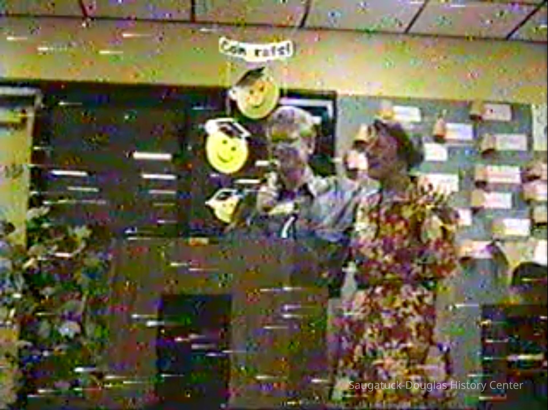          Jeff Wilcox presenting Charles Lorenz award to Arlene Sherman.
   