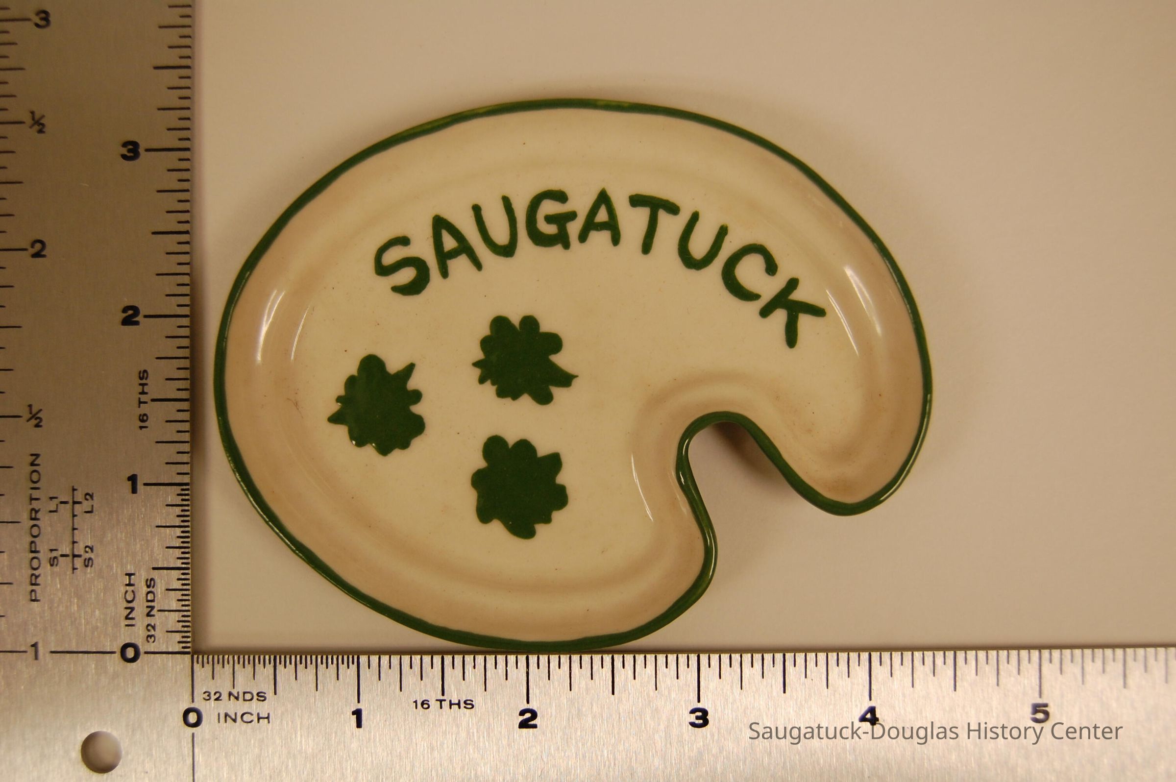 Painted plate