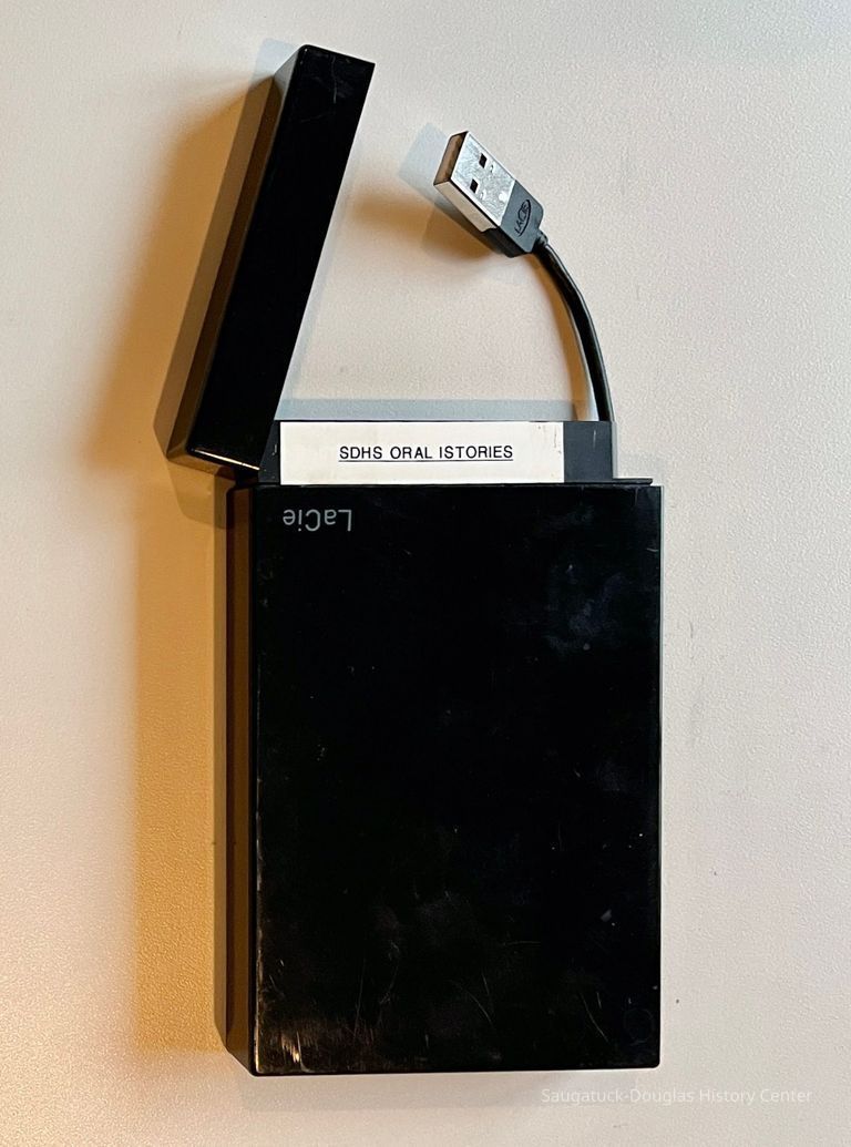          Oral History hard drive, John Shack picture number 1
   