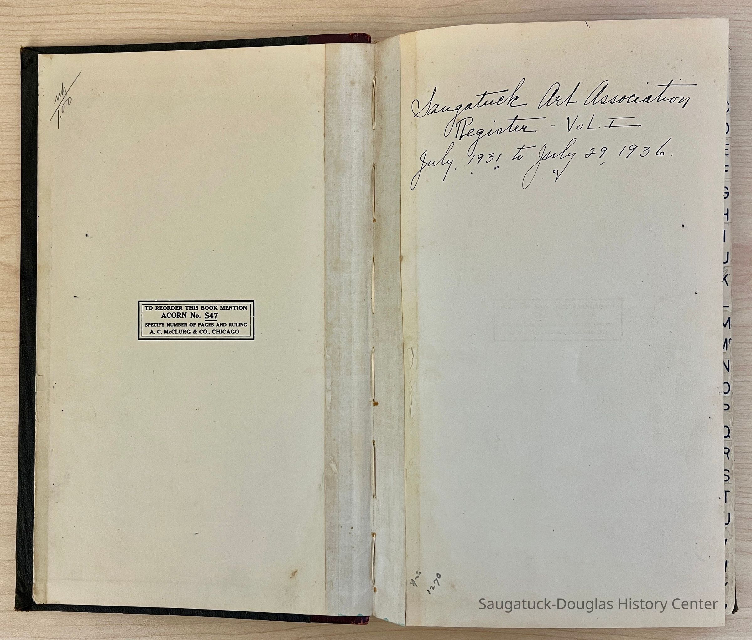          Saugatuck Art Association exhibition guest book picture number 1
   