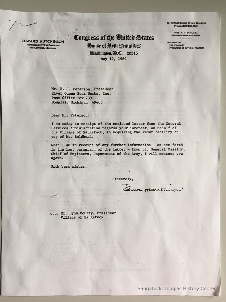          Mt. Baldhead Radar purchase letters picture number 1
   