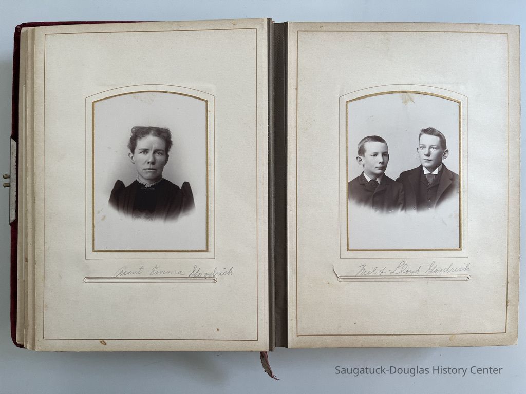 Aunt Emma Goodrich, Neil & Lloyd Goodrich