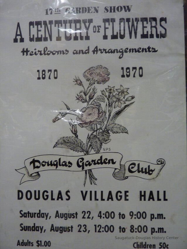          Garden Club poster 1970; Origsize: 5.75