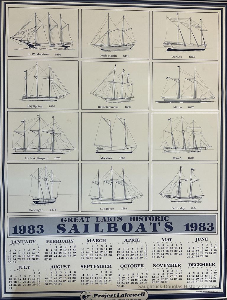          Great Lakes Historic Sailboats 1983 picture number 1
   