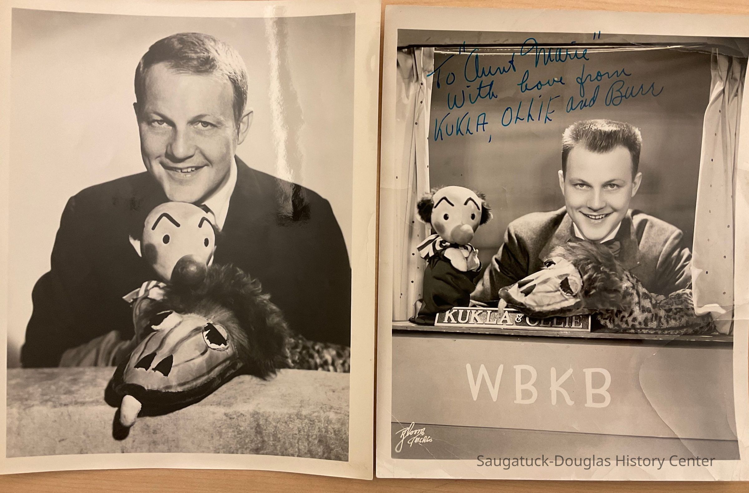 Burr Tillstrom with his puppets picture number 1