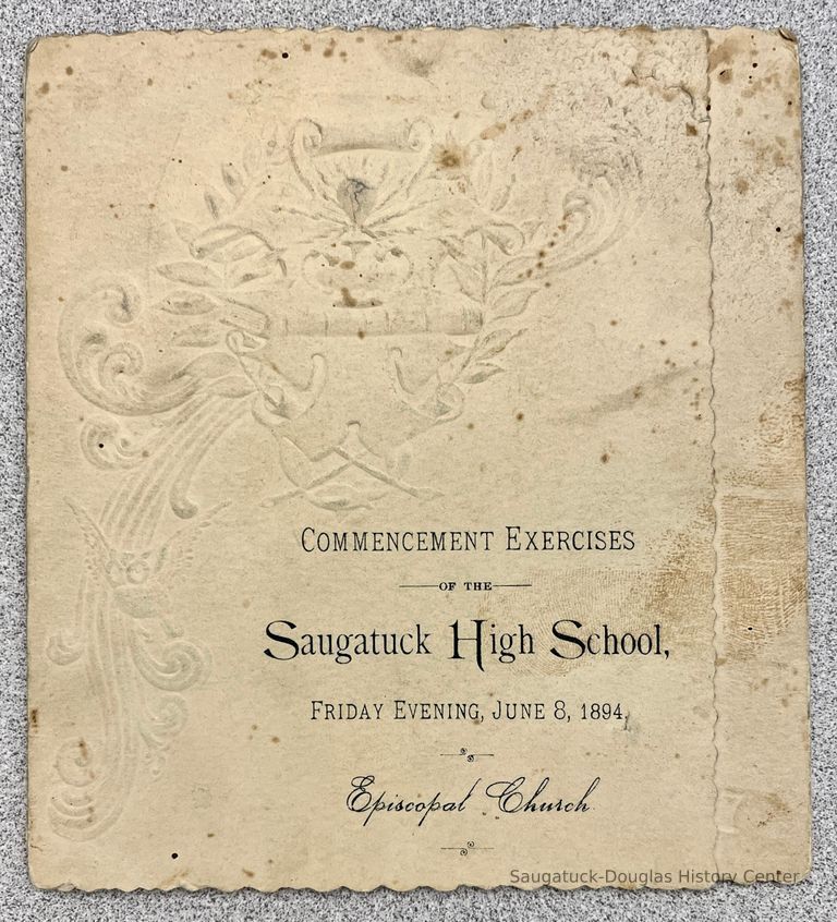          Program, SHS graduation 1894 picture number 1
   