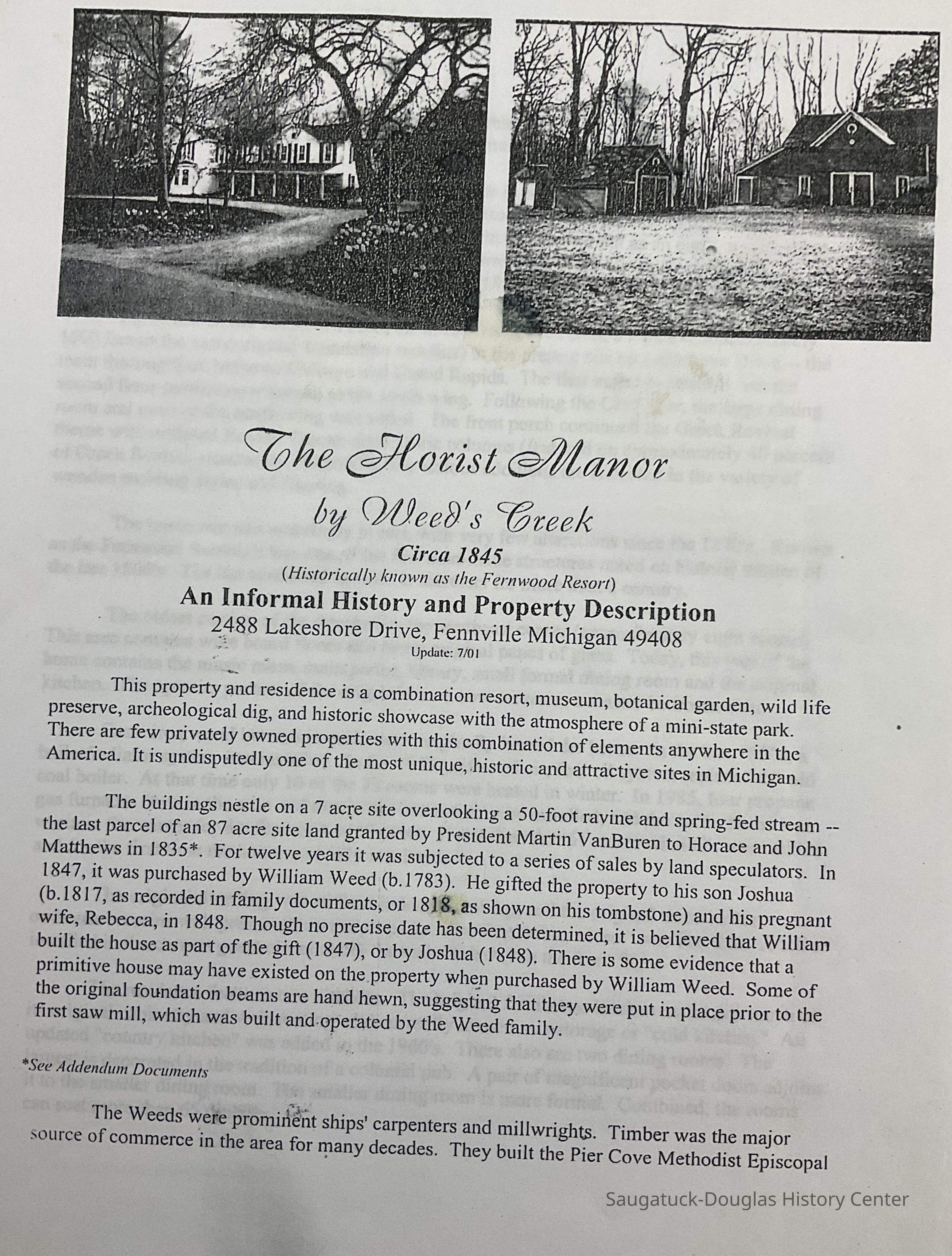 The Horist Manor by Weed's Creek picture number 1