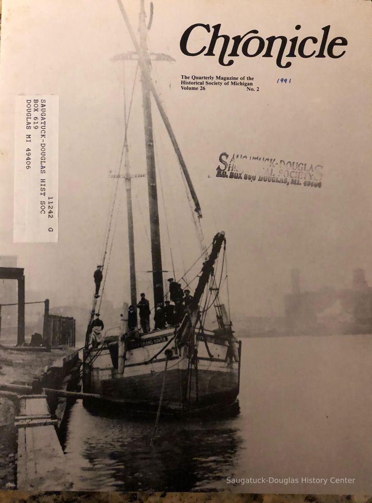          Front cover of magazine
   