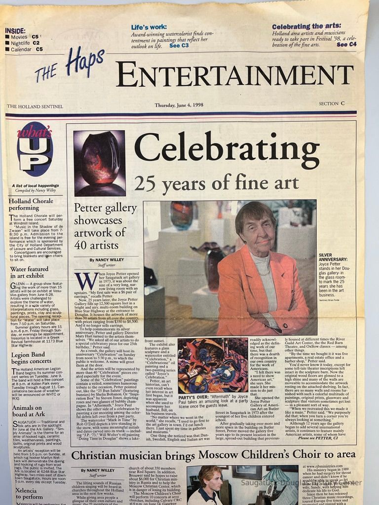 Petter Gallery newspaper clippings picture number 1