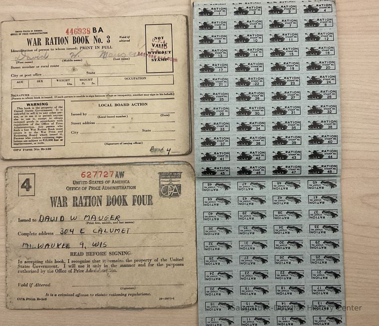          War Ration Book 3 and 4 picture number 1
   