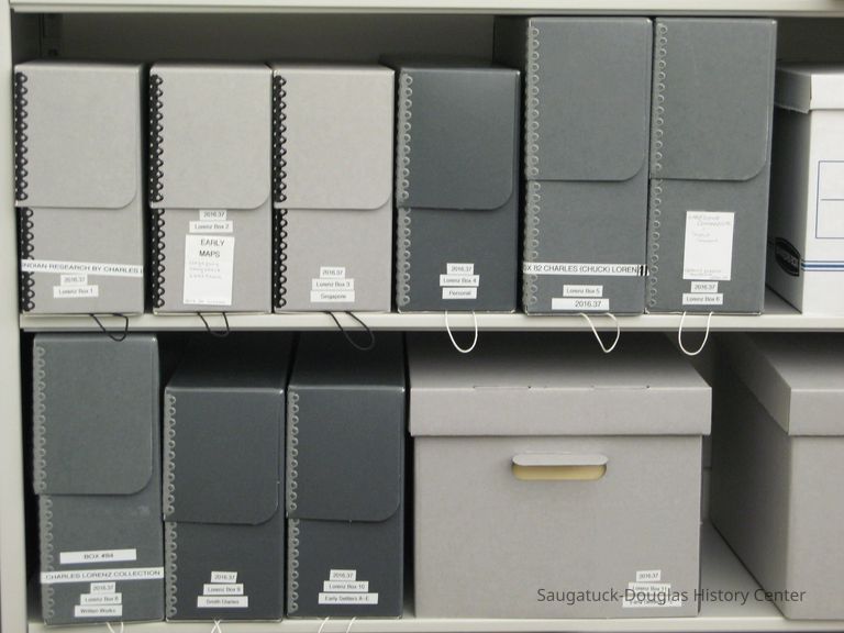 Box L1-L24 Charles Lorenz archival collection