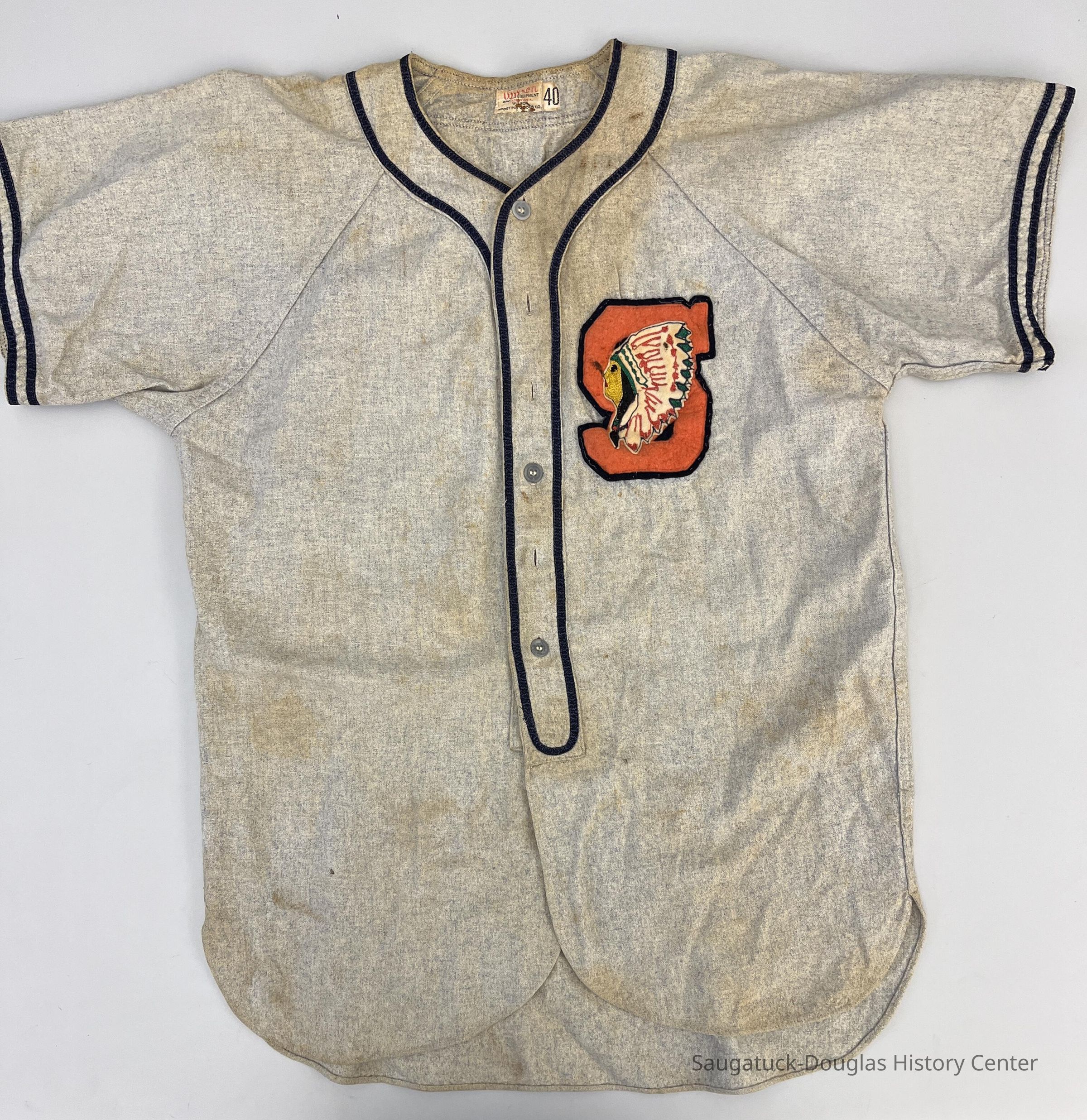 Baseball jersey, Saugatuck High School picture number 1